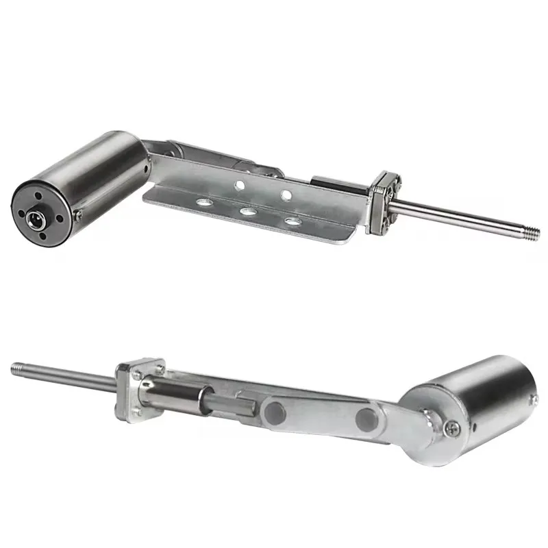 Upgrade Reciprocating Shaft Metal Micro Telescopic Linear Actuator 39mm Stroke Reciprocating Mechanism Single Motor 30-270 Times telescopic linear actuator