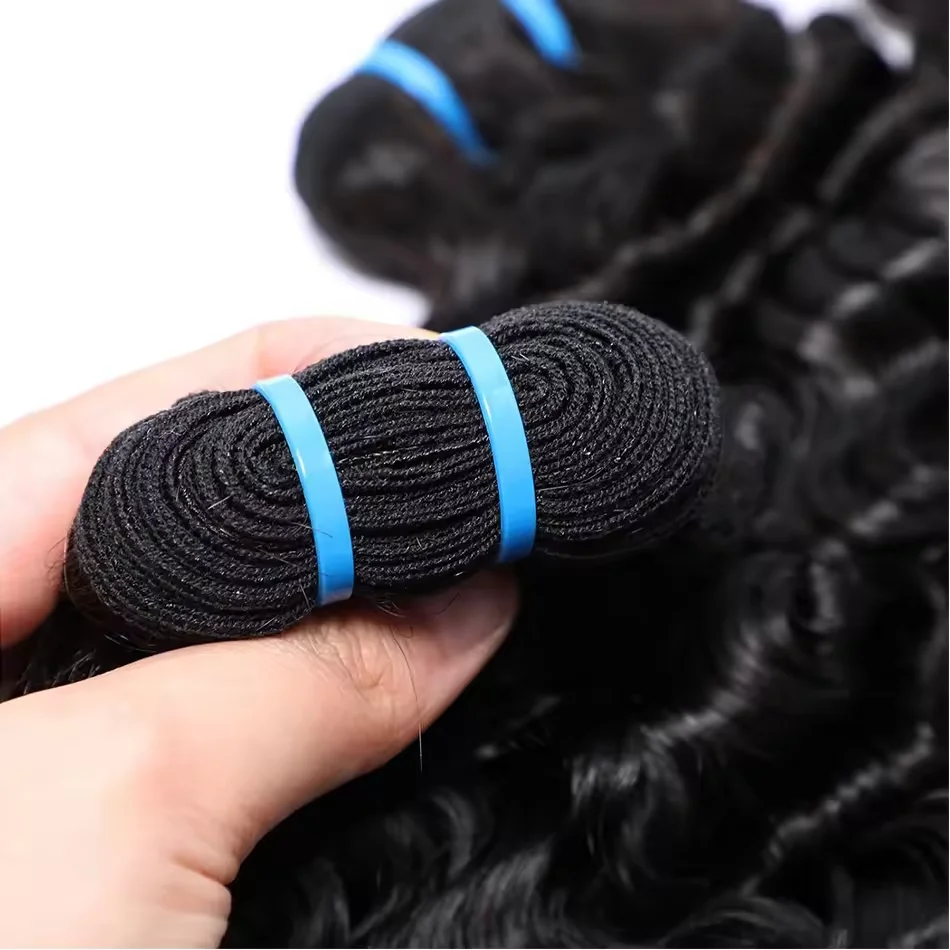 15A Burmese Curly Raw Hair Bundles Unprocessed Human Hair Extensions Curly Bundles Burmese Virgin hair Women