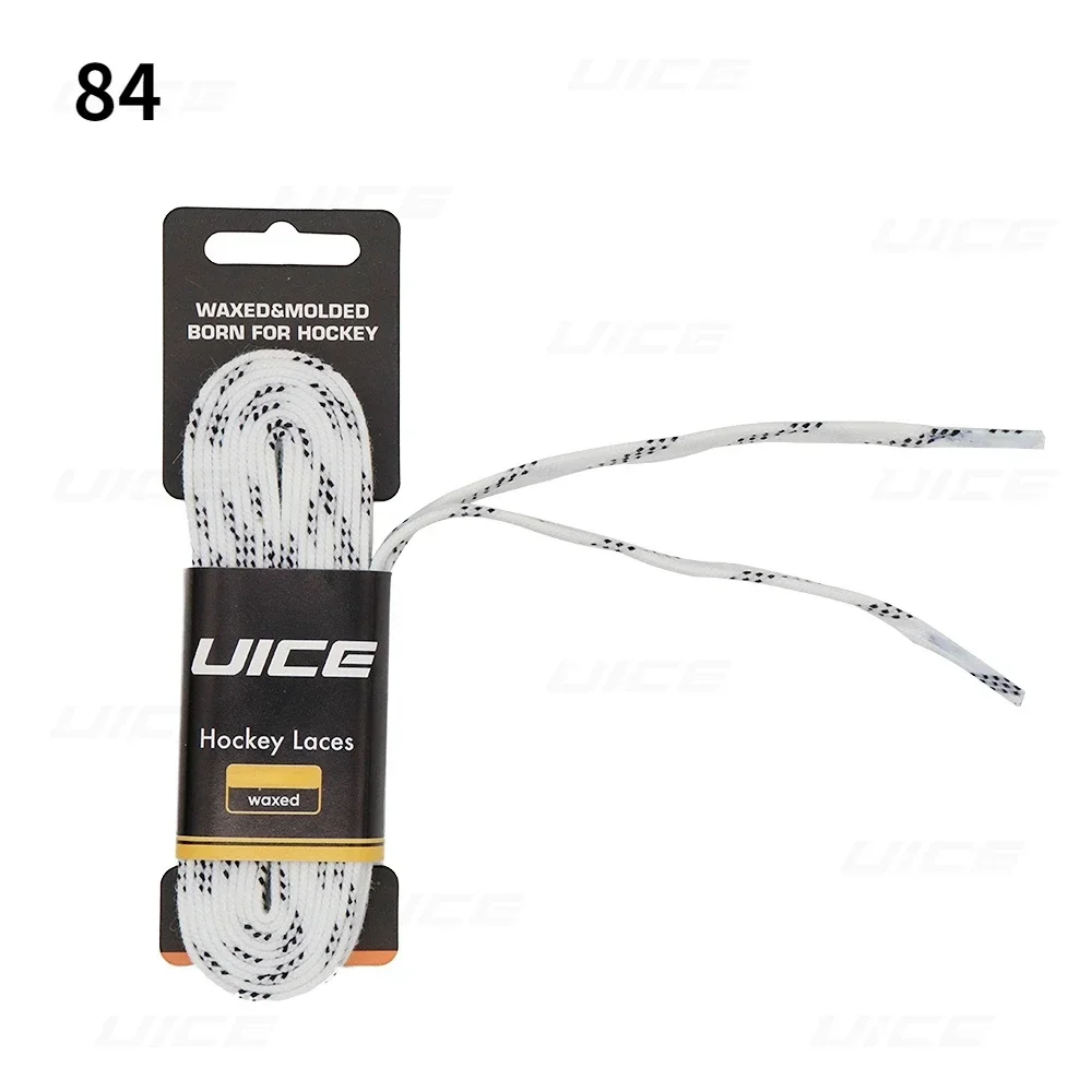 Dual-Layer Reinforced Waxed Ice Hockey Skate Laces – Durable & Stylish Hockey Accessories