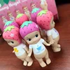 Mysterious Box Cute Cartoon Angel Strawberry Cafe Limited Series Blind Box Pvc Room Desktop Ornament Anime Doll Birthday Gift 2