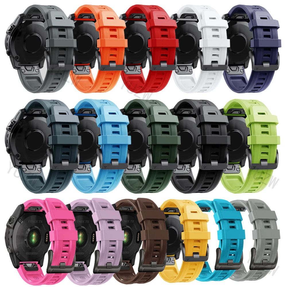 QuickFit Durable Silicone Watch Strap - Premium Quality and Comfort