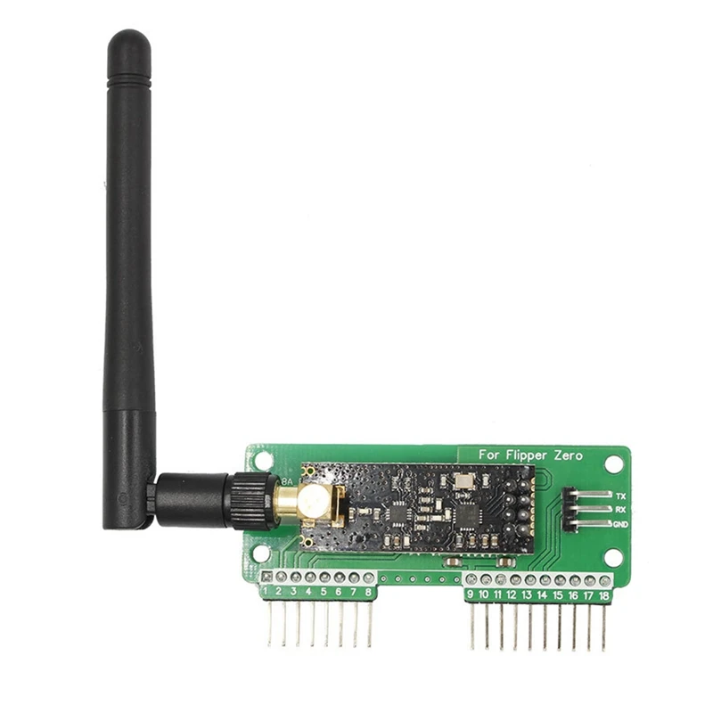 

For Flipper Zero NRF24 Module GPIO Module With Antenna For Sniffer And Mouse Jacker Durable Easy Install Easy To Use