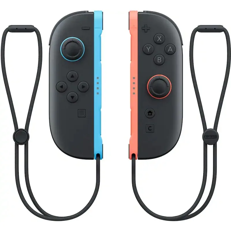 Switch 2 Joy-Con Controllers — Equipped with Adjustable Wrist Straps for Easier Control and Greater Portability - 2