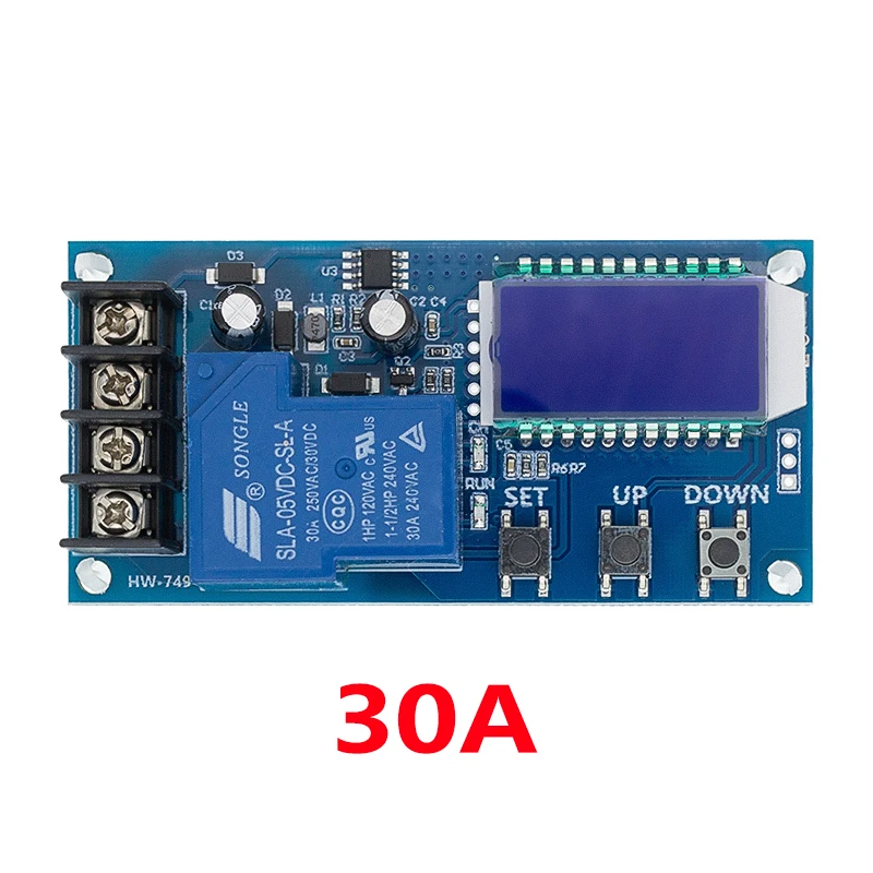 ตัวเลือกสินค้า แผงควบคุมชาร์จแบตเตอรี่พลังงานแสงอาทิตย์ 12-48V 30A ป้องกันไฟฟ้าลัดวงจร