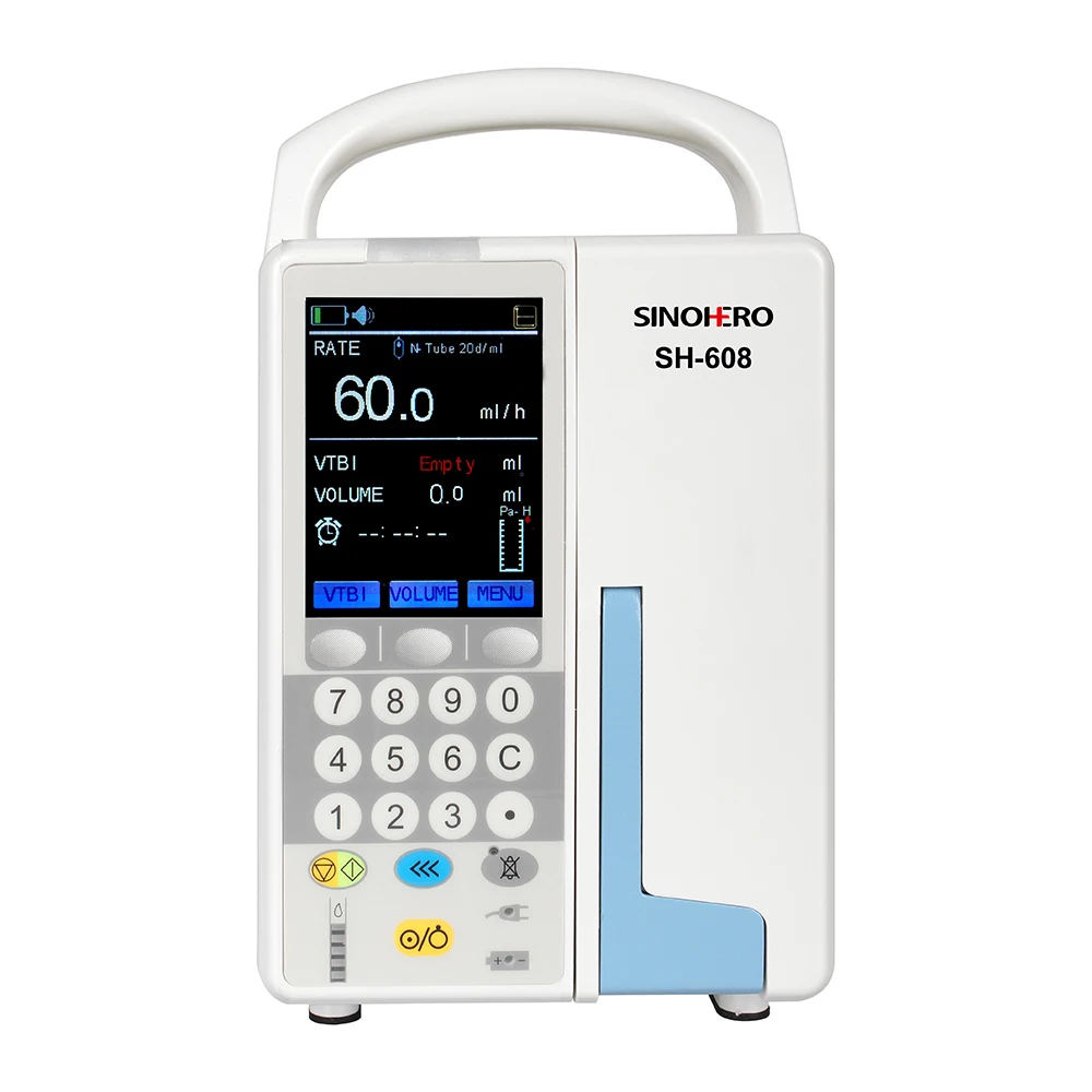 

Bomba de infusion digital electronica ICU volumetrica ajustable portatil electrica medica para la venta