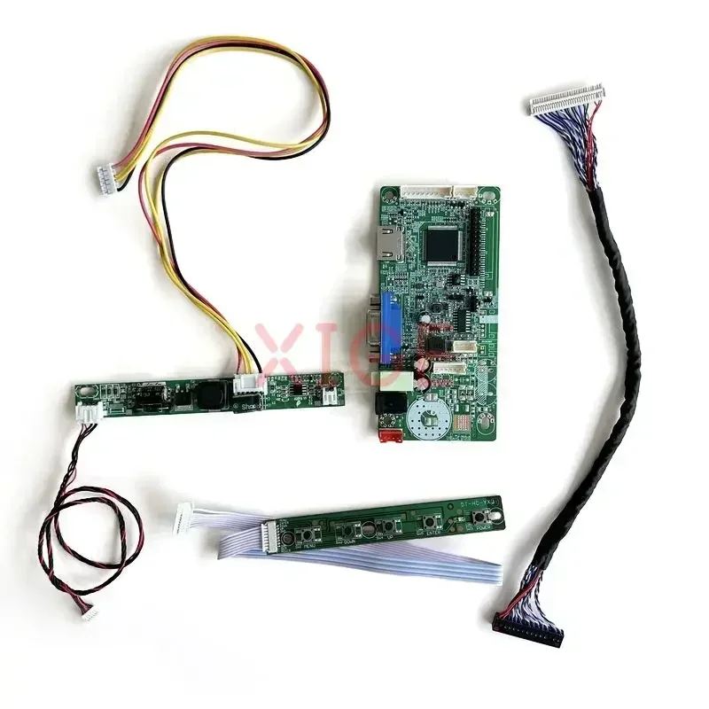 Фото Плата драйвера ЖК-монитора для LM215WF3 LM215WF4 LM215WF9 LM215WFA Kit DIY HDMI-совместимый 30-контактный LVDS VGA 21,5 