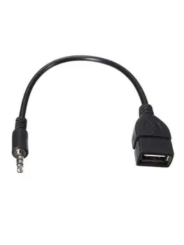Аудиокабель с разъемом Micro Usb на гнездо 3,5 мм, штекер 3,5 для наушников, Кабель-адаптер, аудиокабель для телефона J9P2