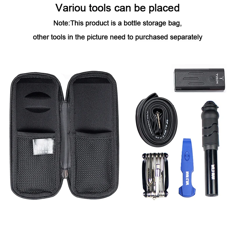 Bicycle Tools Bag BUCKLOS Multifunction Bike Storage Box Portable Bicycle Bottle Tool Bags Waterproof Road MTB Repair Kit Bag