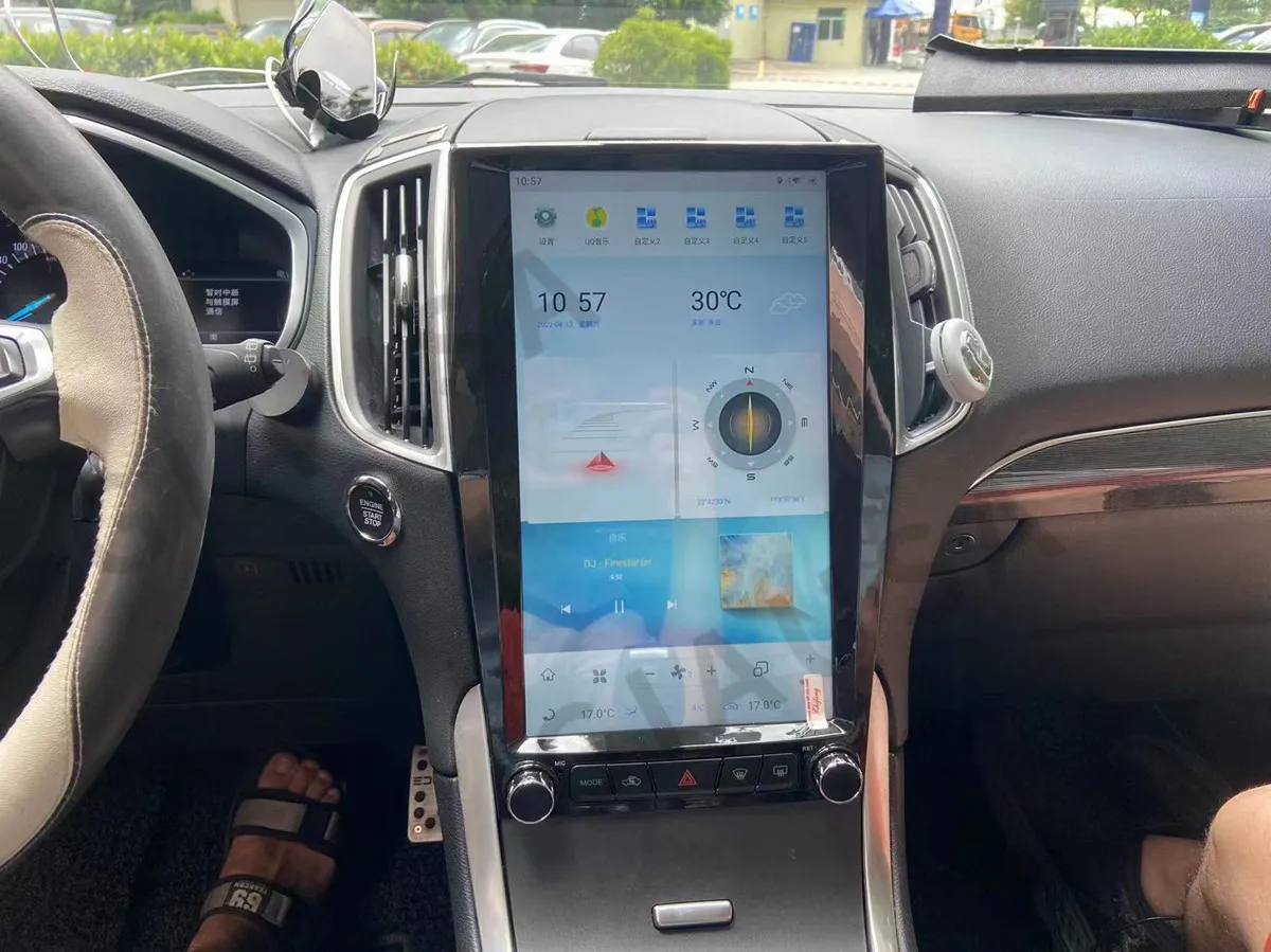 

Android 12 8+128G Vertical Tesla Screen Car Radio Player For Ford Edge 2015 - 2019 GPS Navigation Multimedia Play DSP Carplay