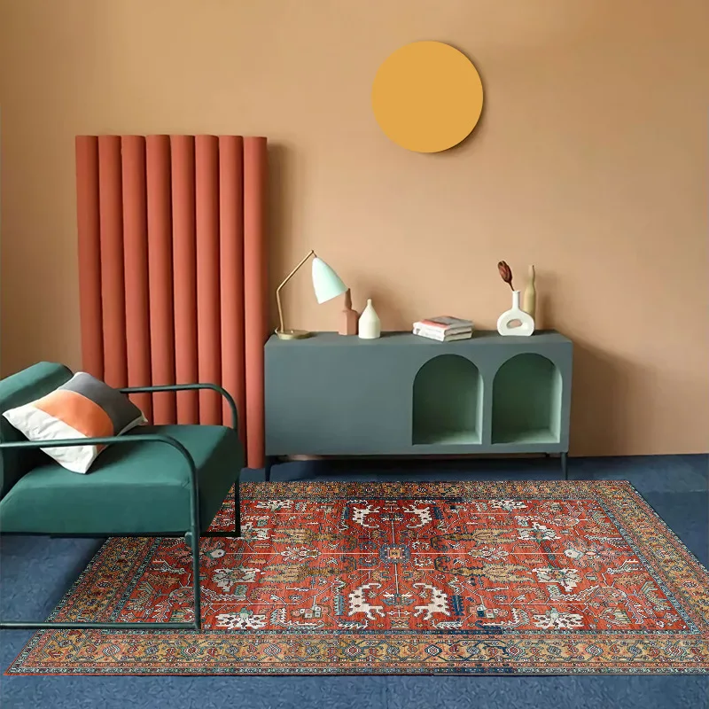 Bohemia žití pokoj koberečky etnický styl ložnice kobereček velký areál koberečky protiskluzový verandě rohož dekorace domácí káva stolečky podlaha rohože