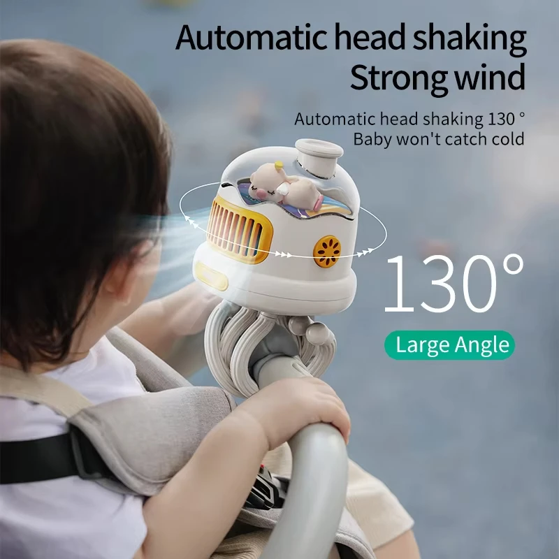 Baby Stroller Fan for Baby Car Seat Crib Desk Cooling Fans Silent Portable  Battery Operated Fan Baby Cart Stroller Accessories - AliExpress 1501