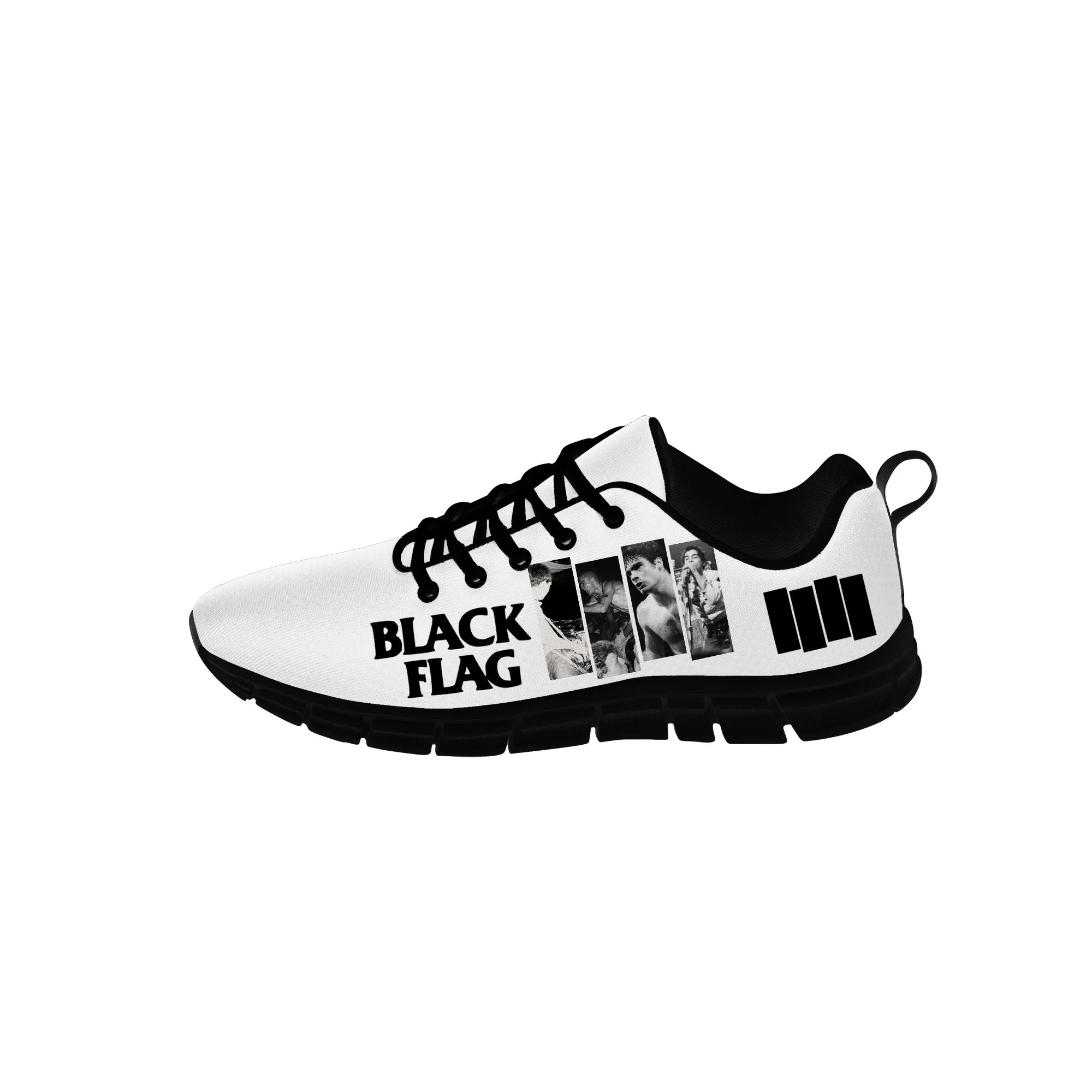 BLACK FLAG Rock Band Sneakers Mens Womens Teenager Casual Cloth Shoes Canvas Running Shoes 3D Print Designer Lightweight shoe 2090 running shoes mens trainers womens chaussures wolf grey black grape pure platinum triple white designer sneakers sports