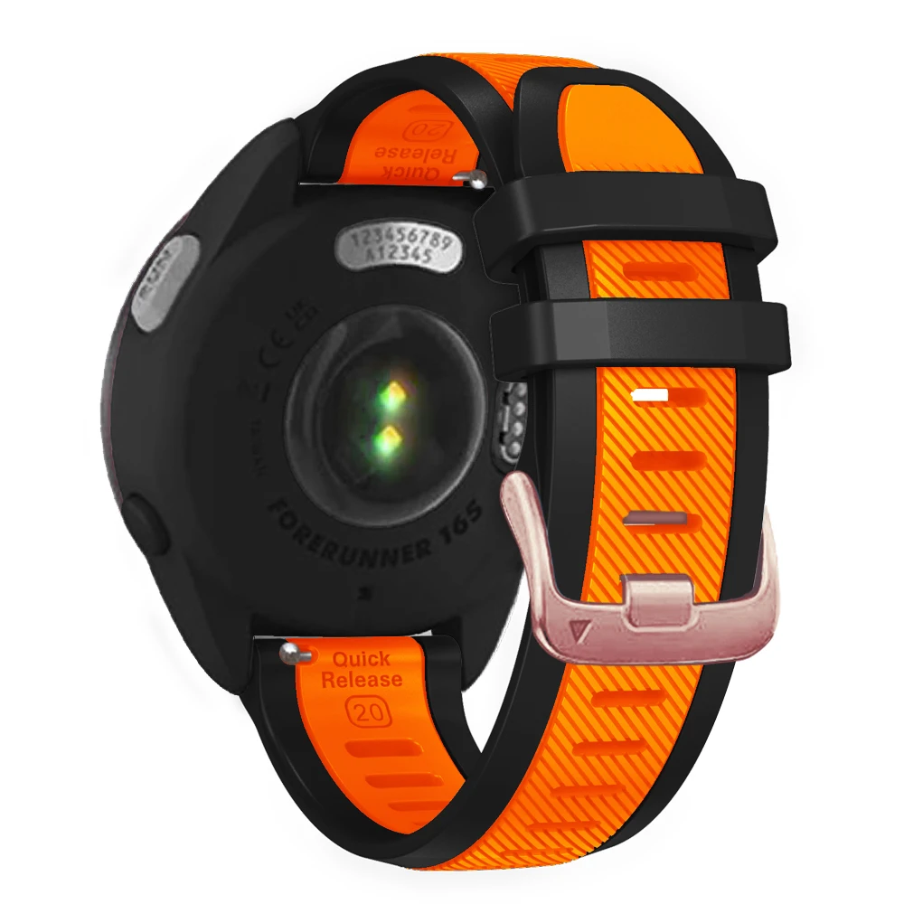 Versatile Silicone Watchband - 20mm Strap Replacement Bracelet
