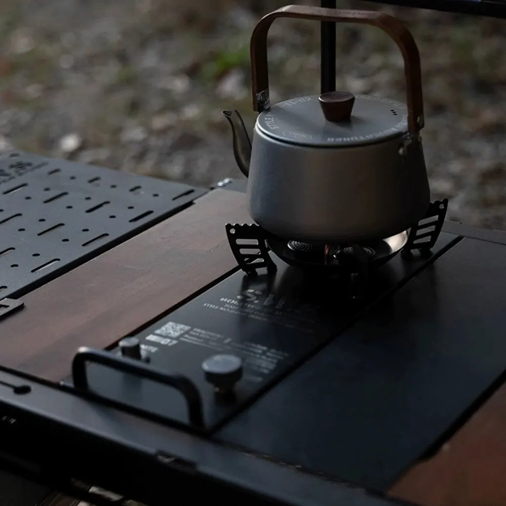 7500W BBQ Grill Desktop Stove Aluminum Alloy Folding Camping IGT Gas Burner Portable Gas Camp Stove for Outdoor Camping Cooking