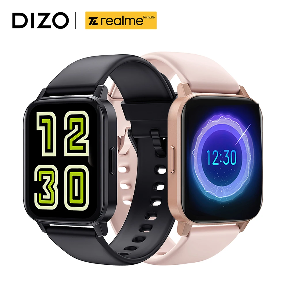 Смарт-часы Realme DIZO мужские/женские спортивные водонепроницаемые с сенсорным