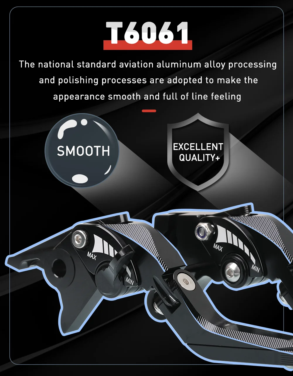 CNC Folding Handle Brake Clutch Levers, Acessórios para Motocicletas, Fits Macbor, Montana, XR5, XR, 5, Excelle, 500X, 2019-2023, 2021, 2022