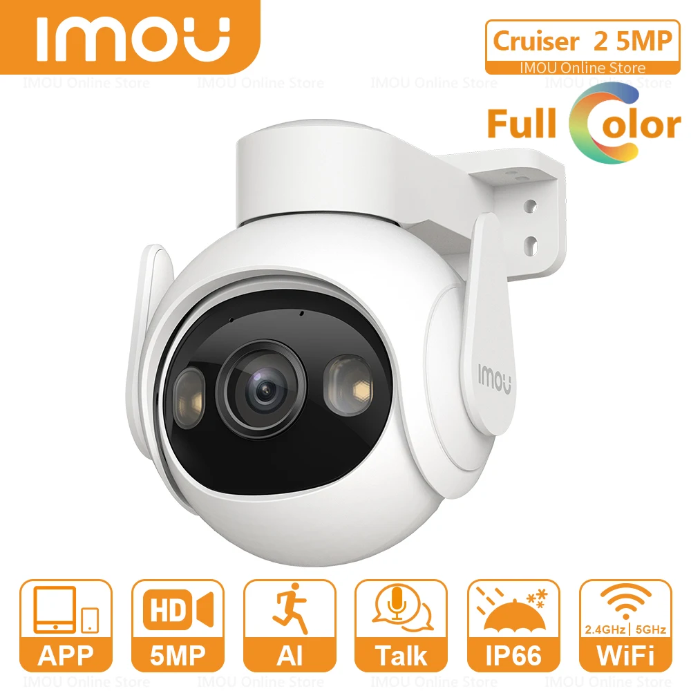 Imou unveils Bullet 2 and Cruiser outdoor, smart home security