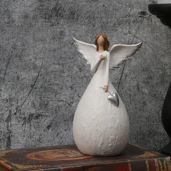 Figurine d'ange de bénédiction – Parfaite pour Noël, mariages et plus encore |   Sculpture durable en résine Abs |   Cadeau idéal pour la décoration intérieure 1