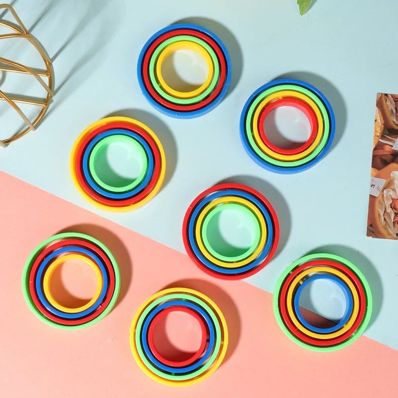 1PCS Novelty Infinite Flip Funny Spinner Fidget Gyro Toys Cool Gadgets Fun Stress Relief Gifts Kids Goodie Bag Stuffers