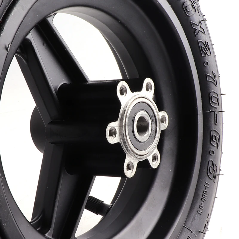 10 inch inflatable wheels 10x2.70-6.5 Tubeless Tire 6.5 inch aluminum alloy rim For Electric Scooter Balance Scooter Vacuum Tyre