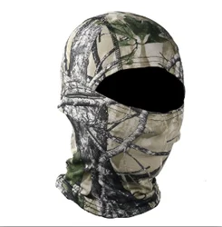 Versatile Camo Face Mask Bandana - One Size (Winter Forest)