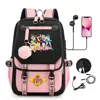 Sailor Moon Anime School Bag Fashion Book Backpack Trendy College Cool Female Plaid Backpack Women Laptop Bag Best Gift 6