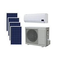 9000,12000,18000,24000BTU Solar Powered Air Conditioner ACDC Solar Mini Split For Home Use 2