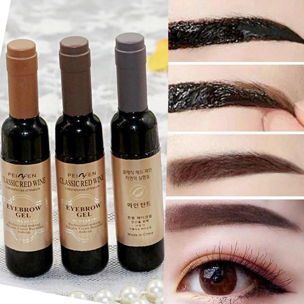 Eyebrow Enhancers Tattoo Gel Black Coffee Gray Tattoo Brow Gel Tint