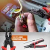 5 In 1 Versatile Tool Kit, Plier Tool Set Multifunct Interchangeable Pliers Head Wire Stripper Crimping Tools Sheet Metal Shear 5