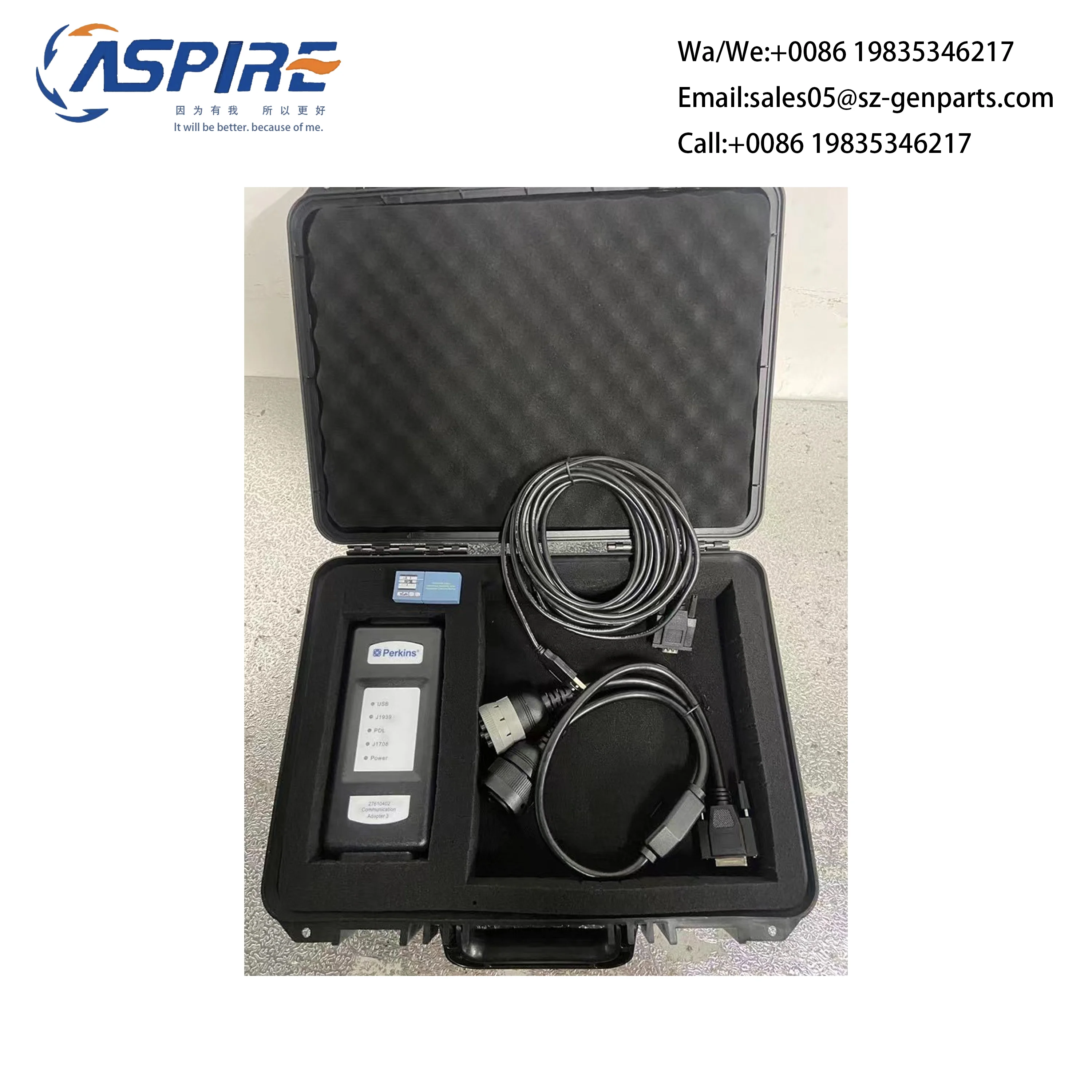 

Perkins EST Diagnosing Tool ommunication Adapter Group Electric System Heavy Duty Truck