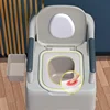 Portable Elderly Toilet Chair - Household Removable Toilets, Easy Clean, Convenient Backrest, Portable Toileting Solution 2