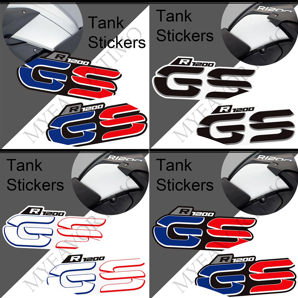 Tank Pad Grips Gas Fuel Oil Kit Knee Stickers For BMW R1200GS R 1200 GS GSA 2004 2005 2006 2007 2008 2009 2010 2011 2012 2013