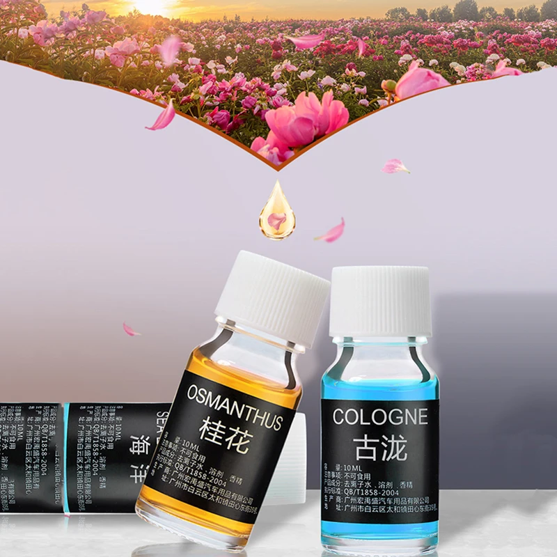 Car Fragrance Car Air Freshener Refill Liquid Perfume Essential