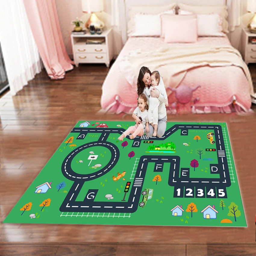 NEW living room Children's educational games rugs kid bedroom mat soft