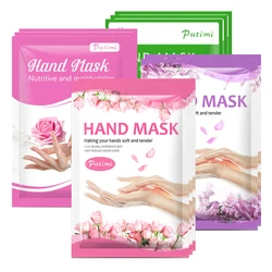 PUTIMI 30packs Hand Mask Glove Anti-Aging Moisturizing Mask Exfoliating Smoothing Whitening Hand Gloves Skin Care Hand Mask