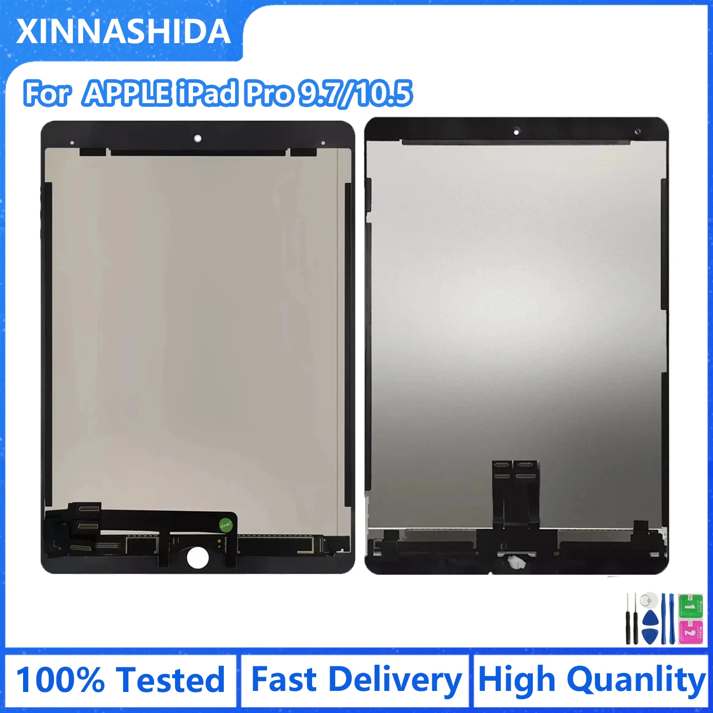 iPad Pro 10.5 LCD Display Assembly - High-Quality Touch Screen Digitizer Replacement Description Image.This Product Can Be Found With The Tag Names Lcd, Tablet Accessories Parts, Tablet LCDs Panels, Tablet Parts