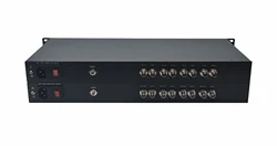 4Channels HD 3G-SDI /XLR Audio to Fiber Converter 20km FC Broadcasting Fiber Optic System Extender