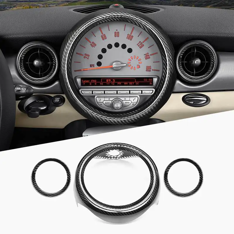 

Накладка на приборную панель спидометра из углеродного волокна для Mini R55 R56 R57 R58 R59
