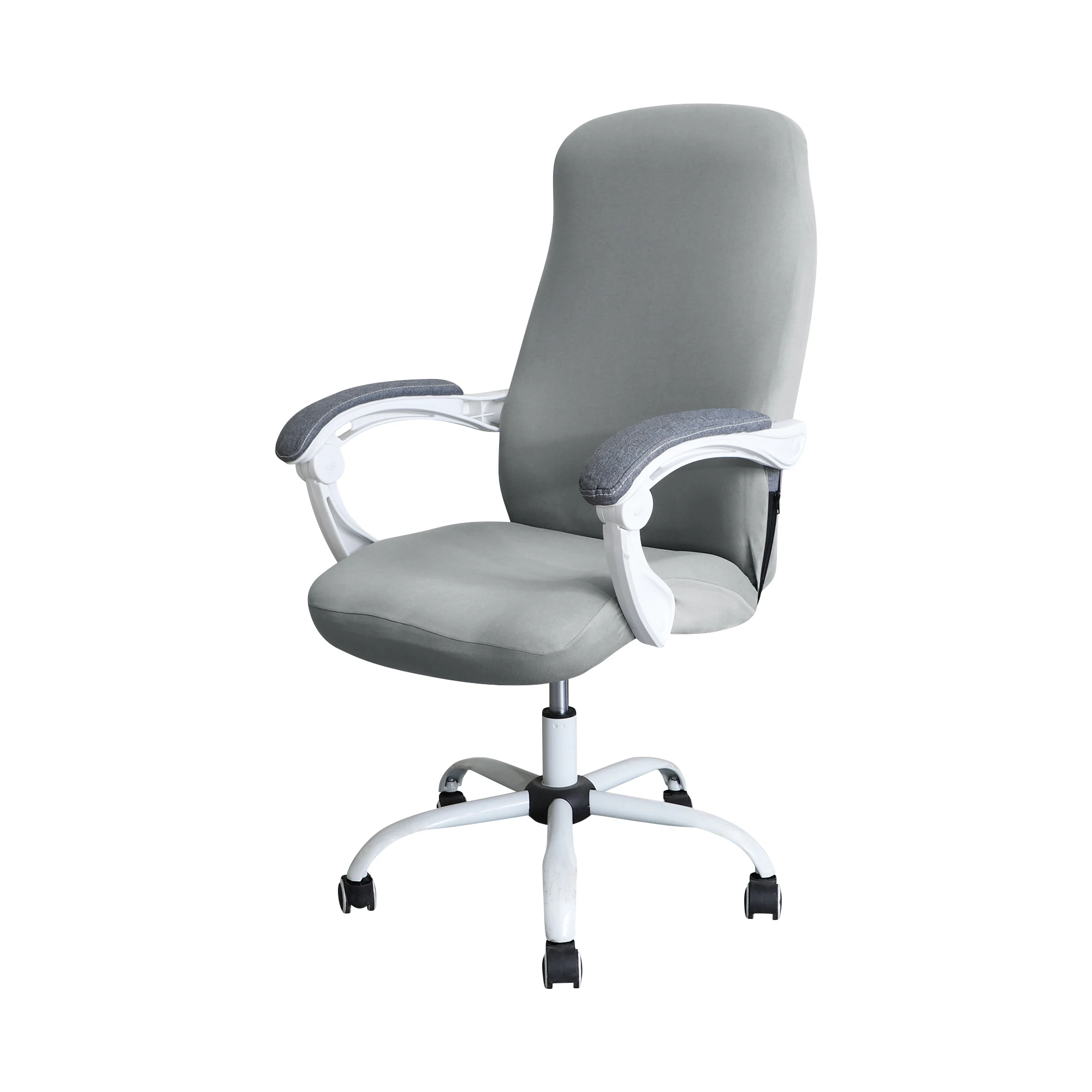 Luxurious Stretch Spandex Office Chair Slipcover - Premium Armchair Protector and Seat Cover