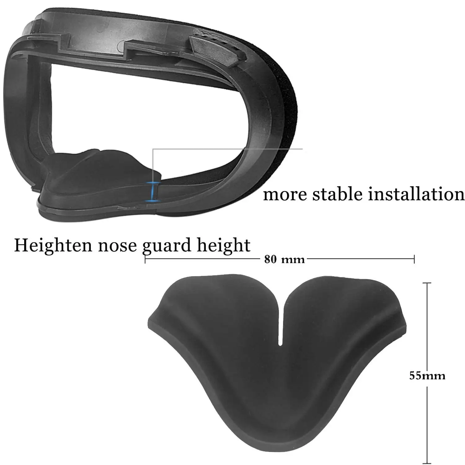 For Oculue Quest VR Replacement Eye Mask Facial Interface Stand