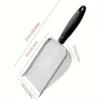 1pc Sturdy Stainless Steel Cat Litter Scoop - Rust-Resistant Durable Poop Shovel with Superior Filtration for Fine Sand Litter 2