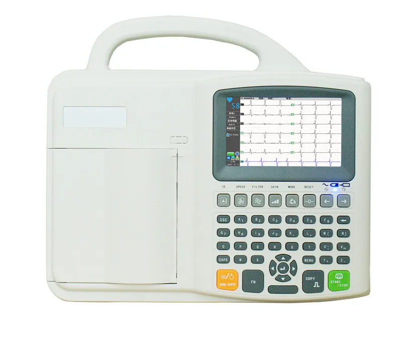 

electrocardiograph 12 leads cheapest 3 channel portable touch screen Electrocardiogram ecg mobile