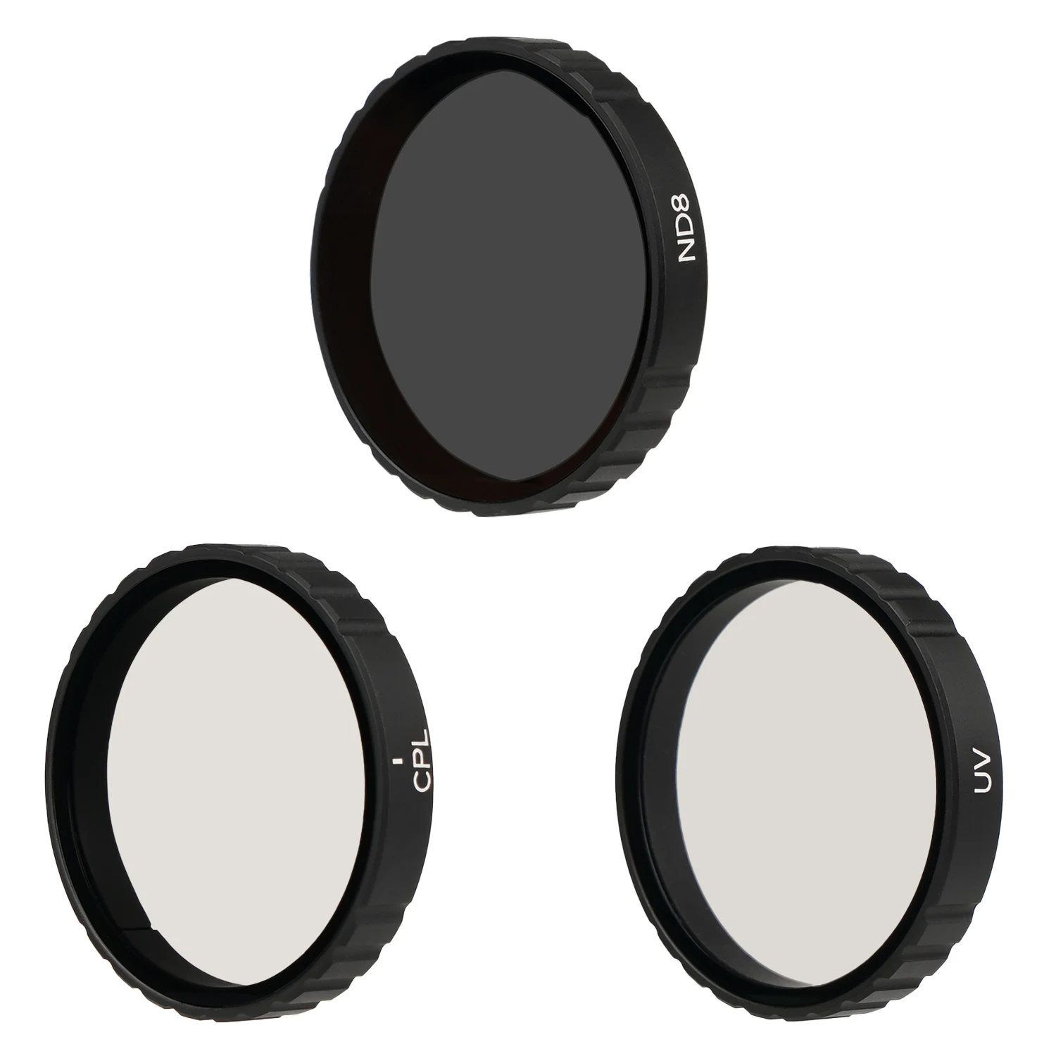 ND Filter Set Compatible with DJI Osmo Action 3/4/5 PRO,  UV CPL ND8 ND16 ND32 ND64  Neutral Density Filter Kit Action Camera Ac 6