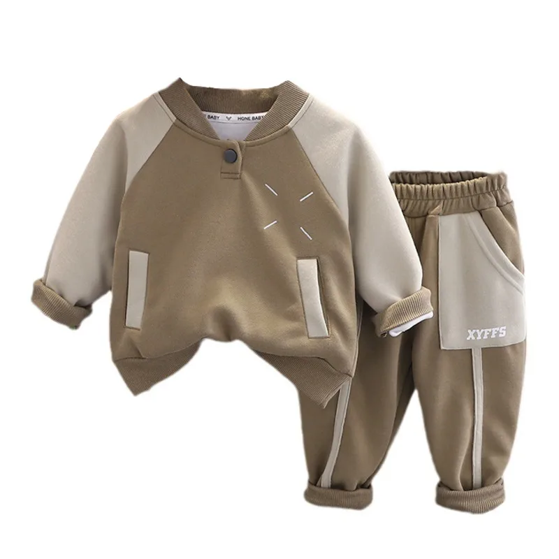 

New Spring Autumn Baby Boys Clothes Suit Children Casual T-Shirt Pants 2Pcs/Sets Toddler Sports Costume Infant Kids Tracksuits