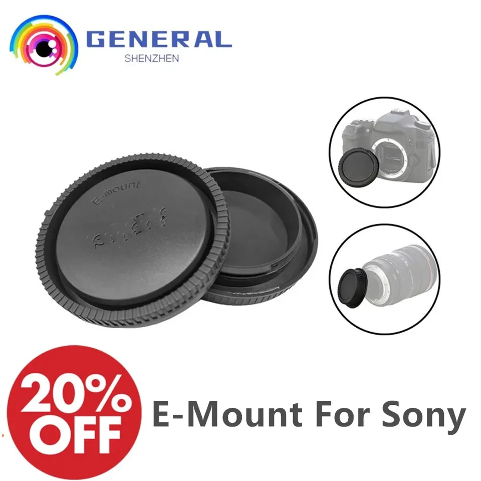 Sony A6000 Tapa De Cuerpo Y Tapa De Lente Trasera Para Cámaras