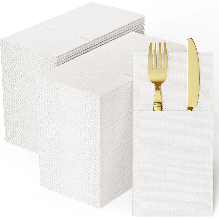 Elegant Prefolded Paper Napkins for Events