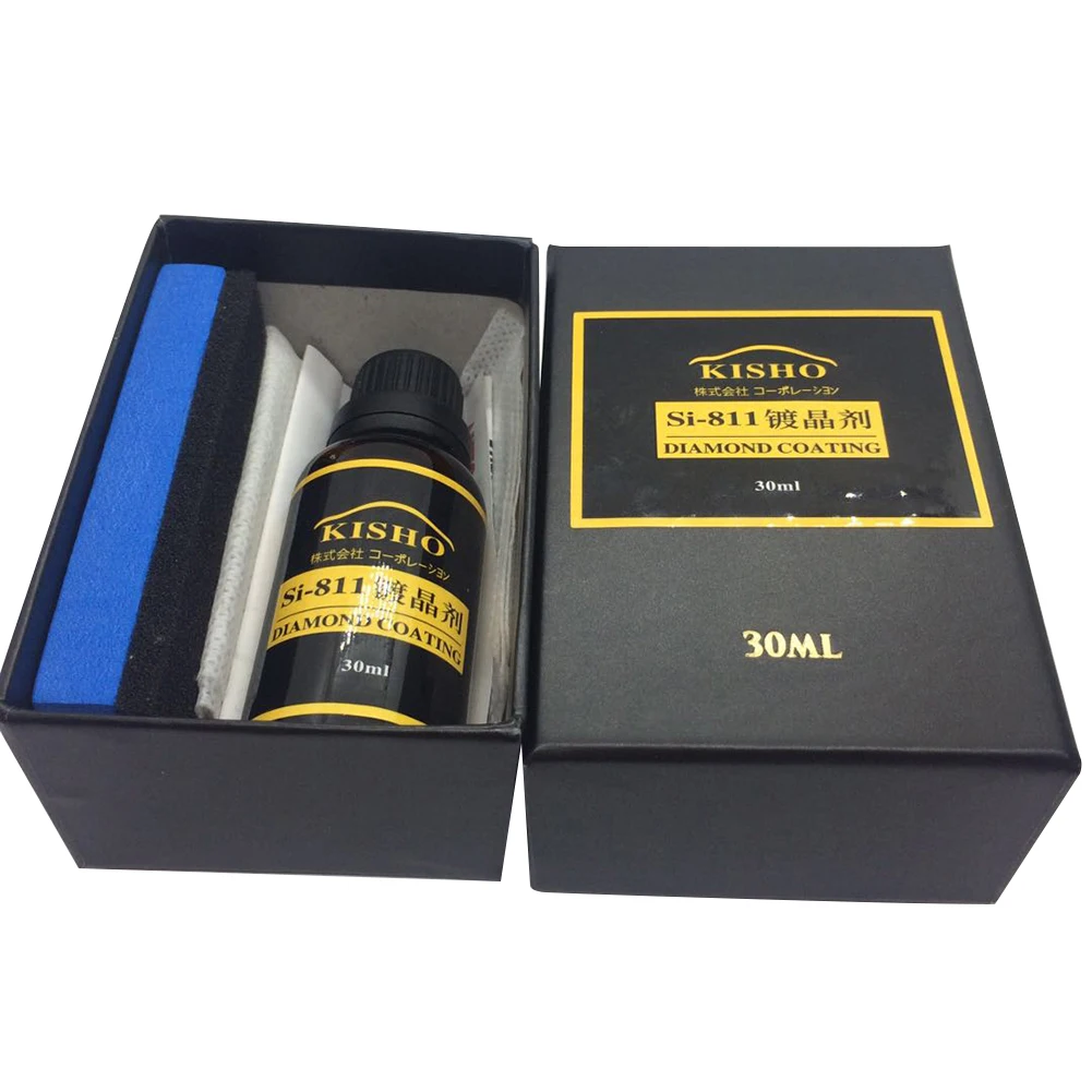 High Gloss Ceramic Car Na&Anti-scratch Car Polish Exterior Care Paint Sealant 9H Hardness 30ML