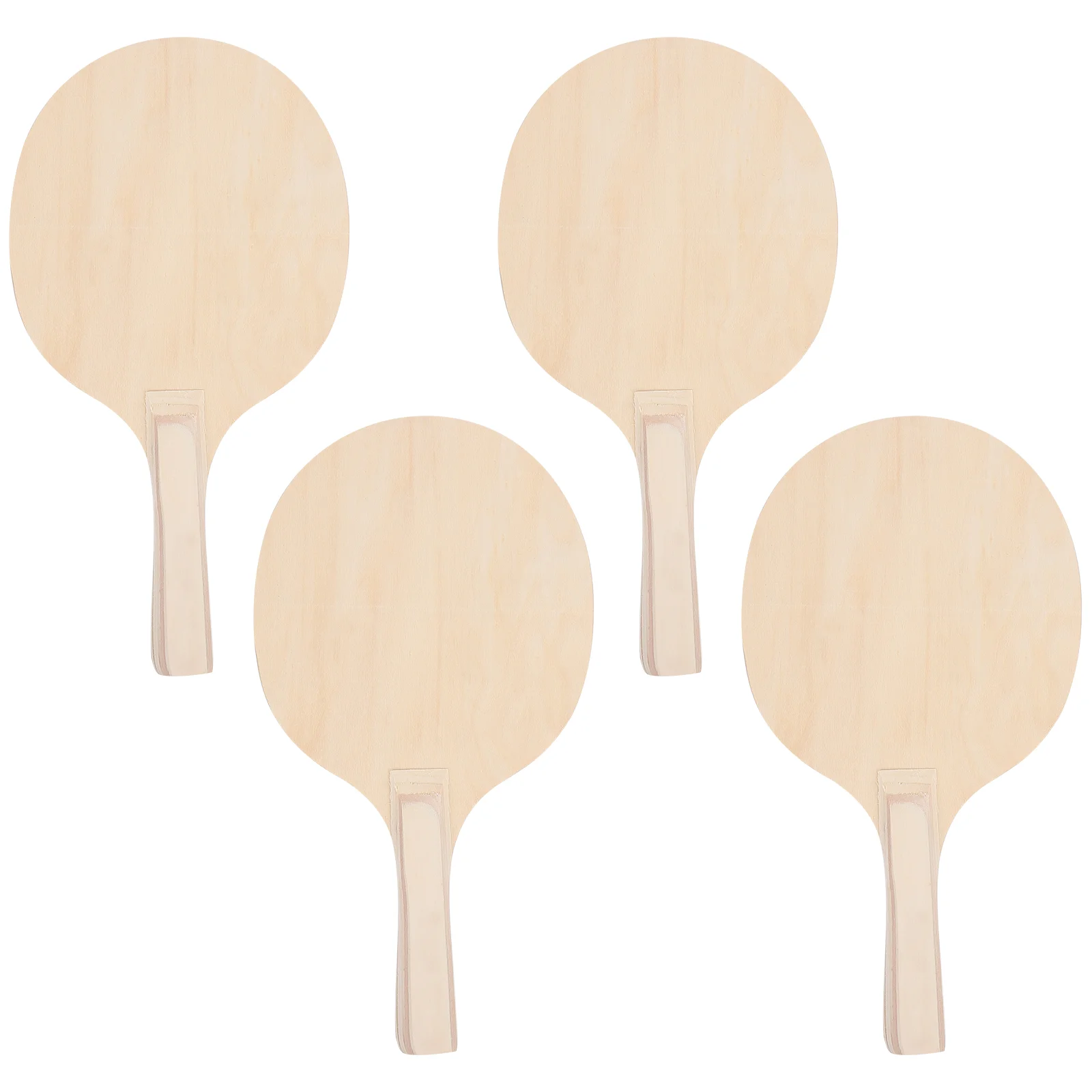 

4 шт., деревянные ракетки для бадминтона