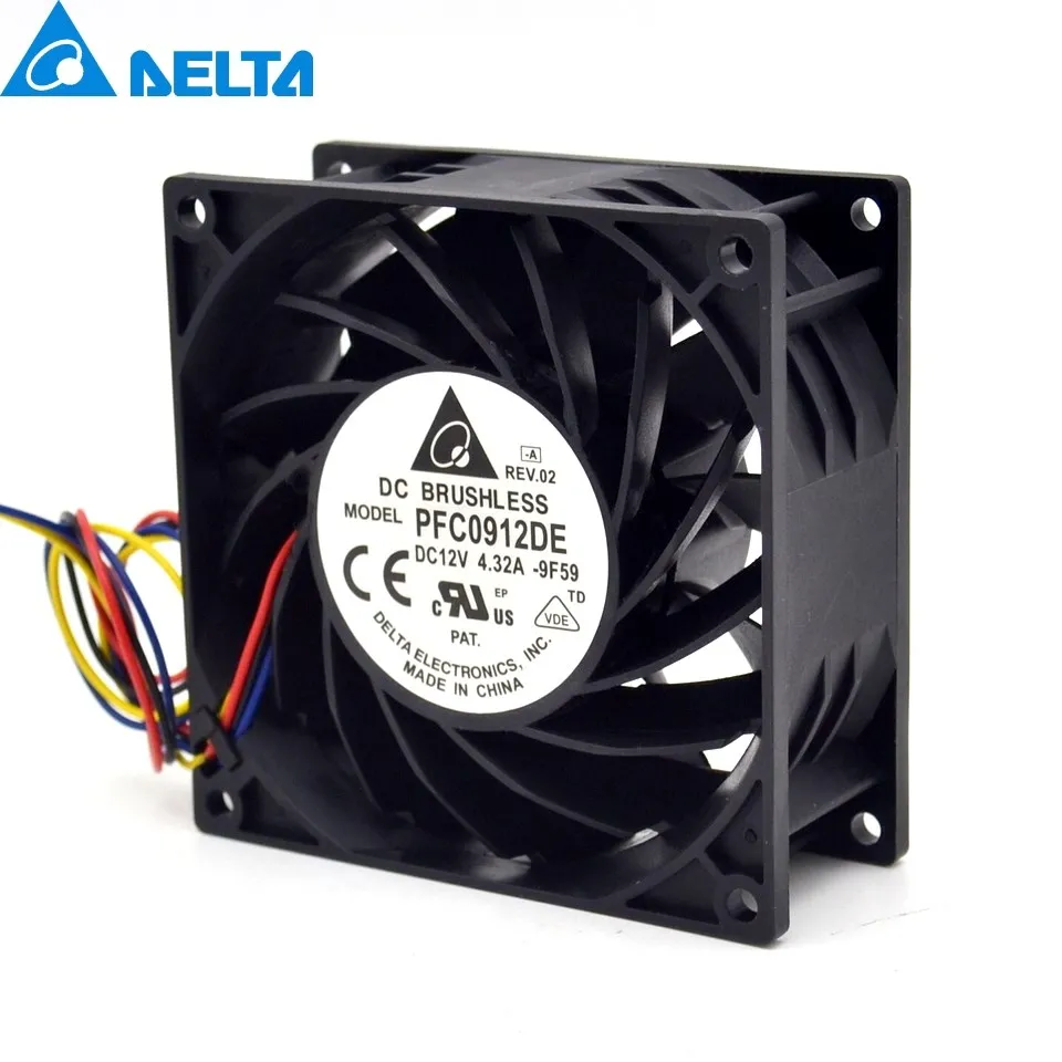 

New DL580G7 PFC0912DE 12V 4.32A 9CM 584562-001 591208-001 cooling fan for Delta