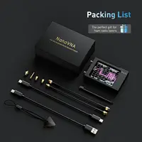 New NanoVNA-H Vector Network Antenna Analyzer 2.8" Display 10KHz-1.5GHz MF HF VHF UHF SWR With SD Card Slot Digital Nano Tester 6